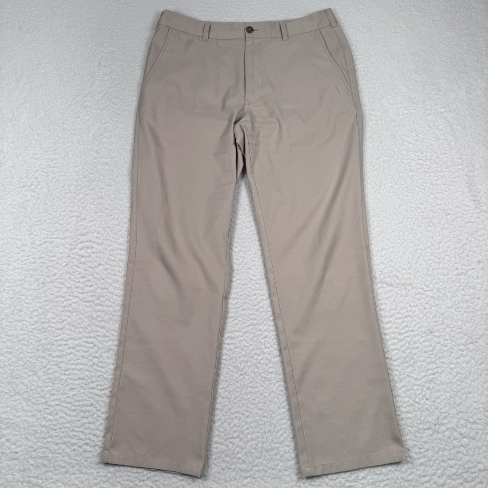 Mizzen Main Pants Men 32x30 Baron Chino Athletic Performance Tapered Golf Travel